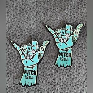 NEW Dutch Bros 2024 Halloween Stickers. Set of 2!